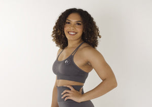 Origin Sports Bra - Charcoal