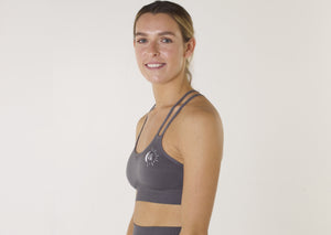 Origin Sports Bra - Charcoal